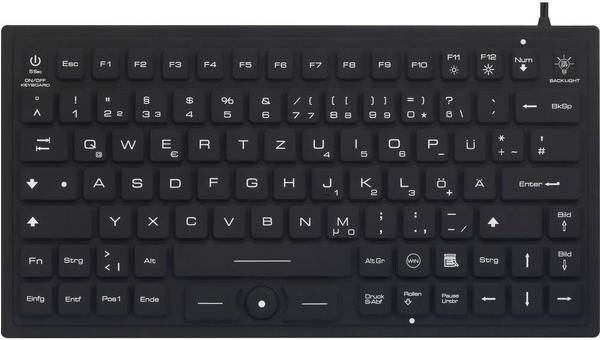 Renkforce IP 68 Industrie USB-Tastatur Schwarz
