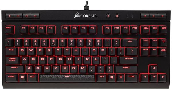 Eigenschaften & Ausstattung K63 Gaming Tastatur MX-Red US (CH-9115020-NA) Corsair K63 (MX Red)(US)