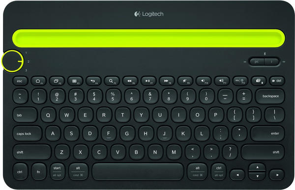 Logitech K480 DE black