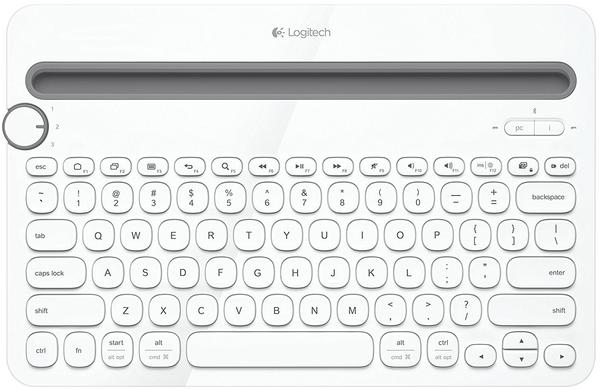 Logitech K480 DE white