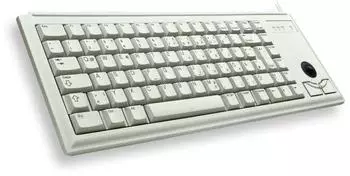 CHERRY Slim Line G84-4400 LUBDE – Optimieren Sie Ihren Arbeitsplatz mit dem Cherry Compact-Keyboard G84-4400 DE hellgrau G84-4400LUBDE-0