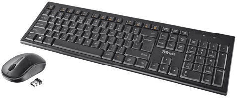 Trust Nola Wireless Keyboard & Mouse (DE)