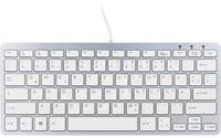 R-Go Compact Break - Ergonomische Tastatur - USB, USB-C - QWERTZ - Deutsch - Schwarz