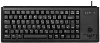 Cherry Compact-Keyboard G84-4400 DE schwarz G84-4400LPBDE-2