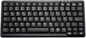 Active Key AK-4100 Tastatur DE schwarz (AK-4100-U-B/GE)