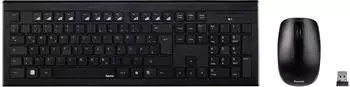 Hama Cortino Wireless Tastatur DE Set (00182664)