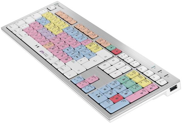 Tastatur (kabelgebunden) Allgemeine Daten & Ausstattung LogicKeyboard Avid Pro Tools Mac Tastatur DE mehrfarbig (LKB-PT-CWMU-DE)