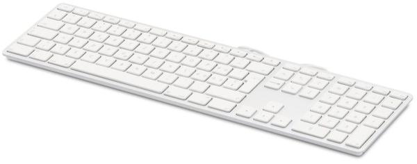 Kabel Tastatur Ausstattung & Bewertungen LMP KB-1243 (silber)(DE)