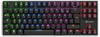 Sharkoon PureWriter Gaming Tastatur, TKL, RGB, Kailh Blau, Anti-Ghosting