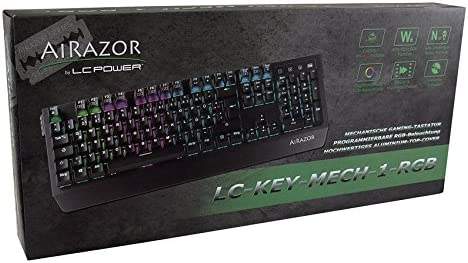 Gaming Tastatur Ausstattung & Allgemeine Daten LC Power LC-KEY-MECH-1-RGB