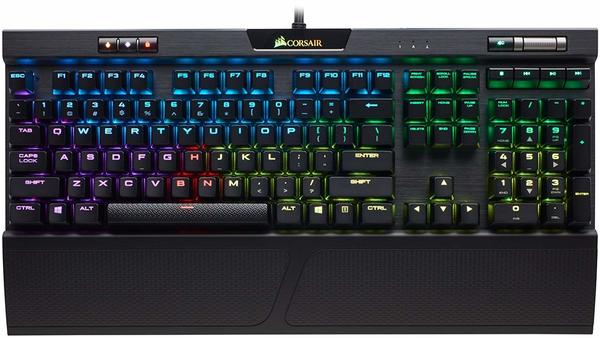 K70 RGB MK.2 Rapidfire Mechanische Gaming-Tastatur, RGB-LED-Hintergrundbeleuchtung, Cherry MX Speed Ausstattung & Bewertungen Corsair K70 RGB MK.2 (MX Speed)(DE)
