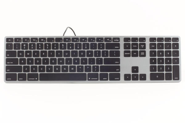 Matias Aluminum Erweiterte Tastatur DE spacegrau (FJ318LB-DE)