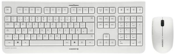 Cherry DW 3000 Funk-Tastatur,- Maus-Set Weiß Test TOP Angebote ab 21,88 €  (September 2023)