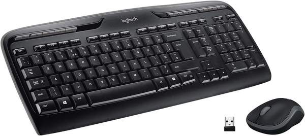 Logitech Wireless Combo MK330 (AR) Tastatur mit Logitech Unifying-Empfänger