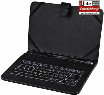 Hama OTG-Tablet-Tasche mit integrierter Tastatur