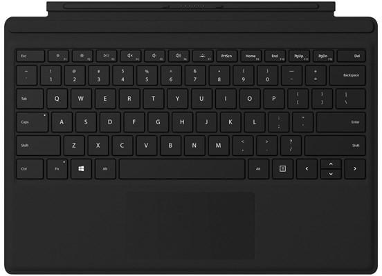 Microsoft Surface Pro 4 Type Cover Fingerprint (black)(CH)