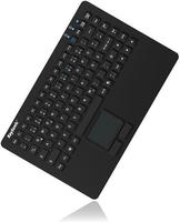 KeySonic 28076, KeySonic KSK-5230 IN USB Englisch (US) schwarz (kabelgebunden)