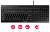 CHERRY STREAM Keyboard black (US)