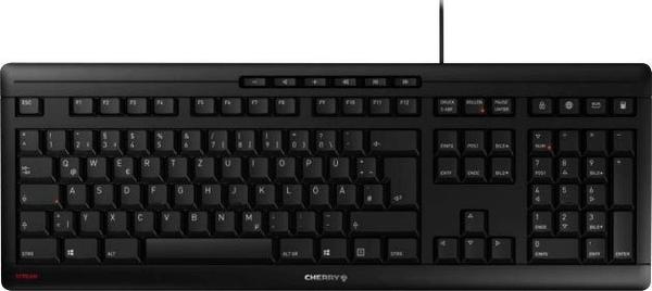 CHERRY STREAM Keyboard black (US)