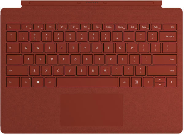 Microsoft Surface Pro Signature Type Cover (2019) rot