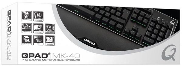 Ausstattung & Allgemeine Daten Qpad MK-40 Pro Gaming Membranical (DE)