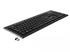 DeLock USB Tastatur 2,4 GHz kabellos (Water-Drop)