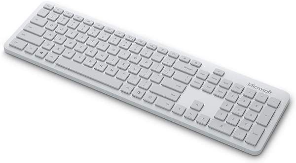 Bluetooth Desktop Grau (QHG-00036) Tastatur und Maus Set Ausstattung & Bewertungen Microsoft Bluetooth Desktop Grau (DE)