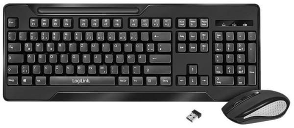 LogiLink 2,4 GHz Funk Tastatur & Maus Set (ID0194) Test TOP Angebote ab  10,90 € (August 2023)