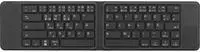 InLine&reg; 55379 faltbare Bluetooth Tastatur "BT-Pocket", grau, f&uuml;r bis zu 3