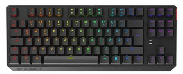 SilentiumPC SPC Gear GK630K Tournament Tastatur - Deutsch