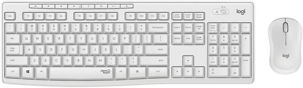 Logitech MK295 Desktop-Set White (IT)