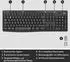 Logitech MK295 Desktop-Set Graphit (DE)