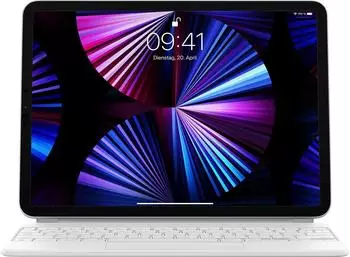 Apple Magic Keyboard für iPad Pro 11 (2. Generation) (Deutsch) Weiß