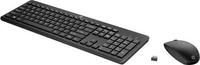 HP 230 Wireless Tastatur-und-Maus-Set (DE) Schwarz
