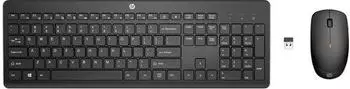 HP 230 Wireless Tastatur-und-Maus-Set (DE) Schwarz – Optimieren Sie Ihren Arbeitsplatz mit dem HP 230 Wireless Tastatur-und-Maus-Set (DE) Schwarz