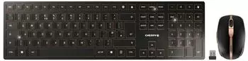 CHERRY DW 9100 SLIM (UK) black/bronze