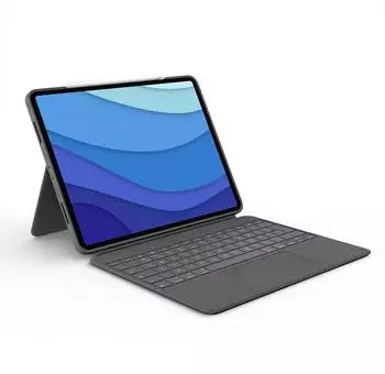 Logitech Combo Touch iPad Pro 12.9 Oxford Grey (UK)