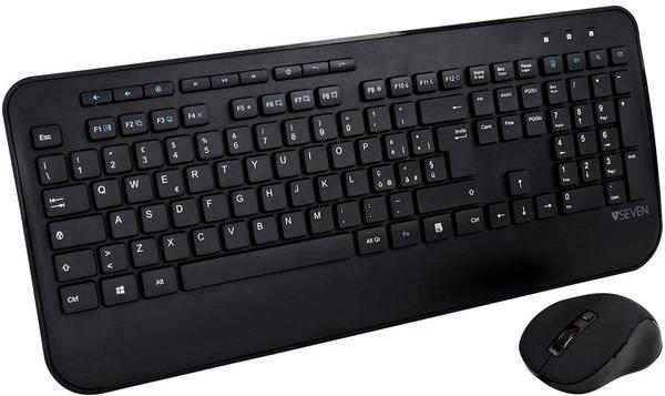 V7 Professional Wireless Keyboard and Mouse Combo (IT)