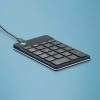 R-Go Numpad Break - Tastenfeld - USB-C - Schwarz