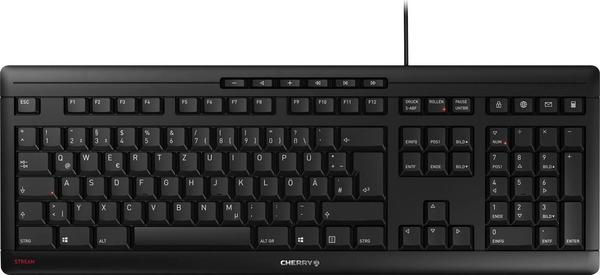 CHERRY STREAM Keyboard black (DE)