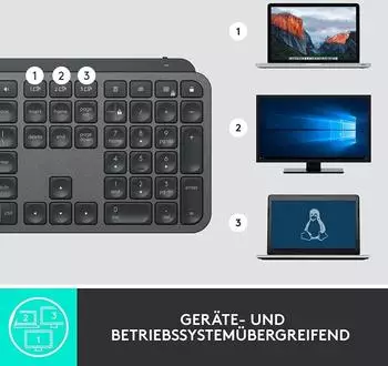 Logitech MX Keys for Business (DE) – Optimiert für maximale Effizienz