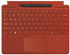 Microsoft Surface Pro Signature Keyboard + Slim Pen 2 Red for Business (DE)
