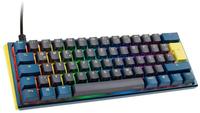 DUCKY One 3 DayBreak Mini PBT blau, LEDs RGB, MX RGB RED hot-swap, USB, DE