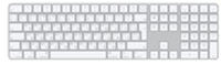Apple Magic Keyboard mit Touch ID und Ziffernblock weiß (RU)