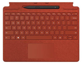 Microsoft Surface Pro Signature Keyboard + Slim Pen 2 rot (Nordic)
