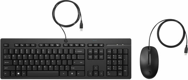 HP 225 Maus und Tastatur (kabelgebunden) (DE)