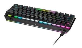 Corsair K70 PRO MINI WIRELESS Black (MX RGB Speed Silver) (DE) – Entdecken Sie die Freiheit des kabellosen Spielens