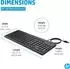 HP 150 Kabelgebundene Tastatur (664R5AA)