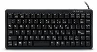 CHERRY Compact keyboard, Combo (USB + PS/2) Tastatur B&uuml;ro USB + PS/2 QWERTY Grau