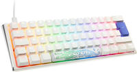DUCKY One 3 Pure White Mini PBT, LEDs RGB, MX RGB BLACK, hot-swap, USB, DE